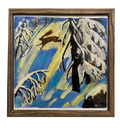 Blue Winter Hare