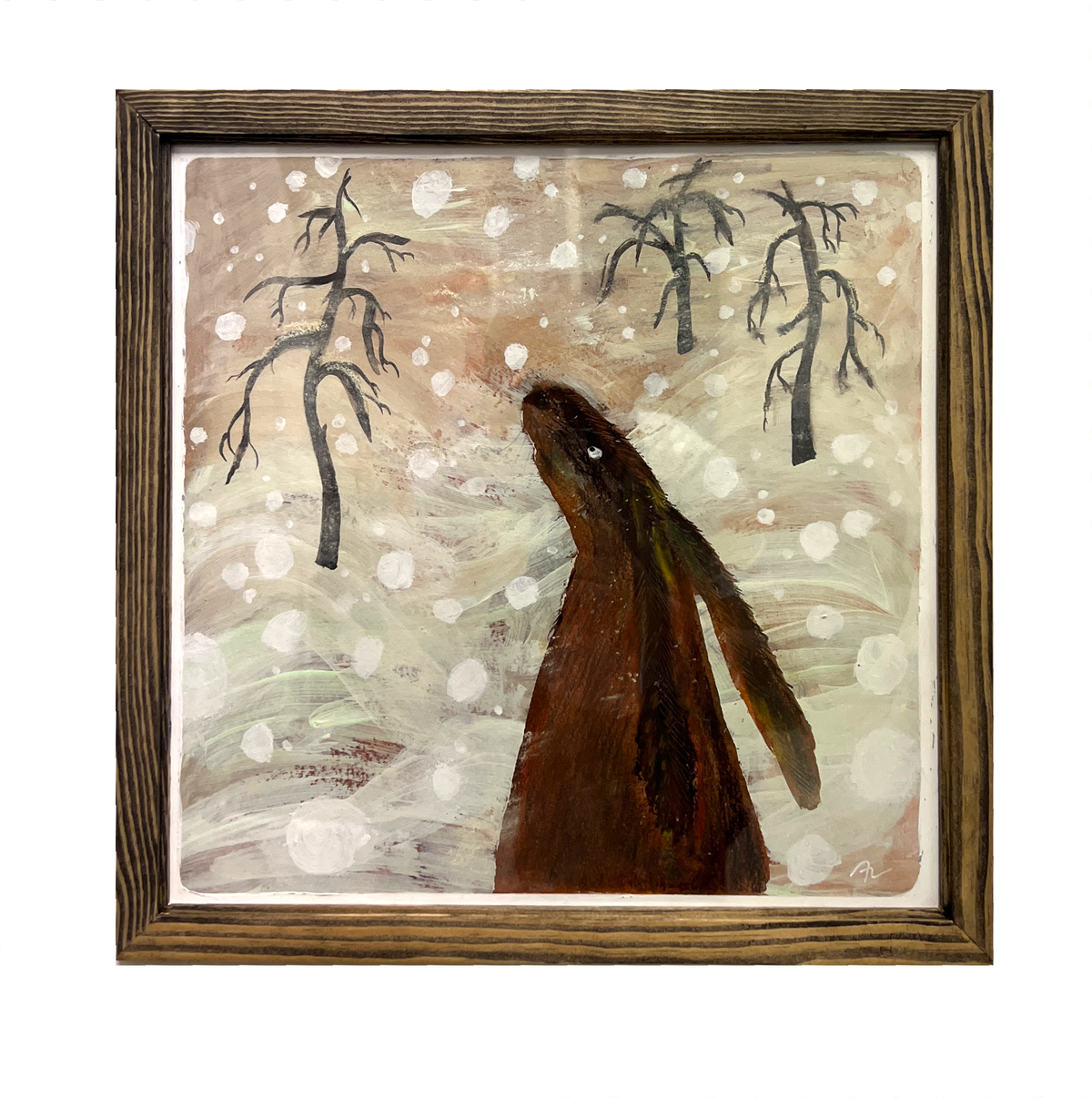 Hare in Blizzard