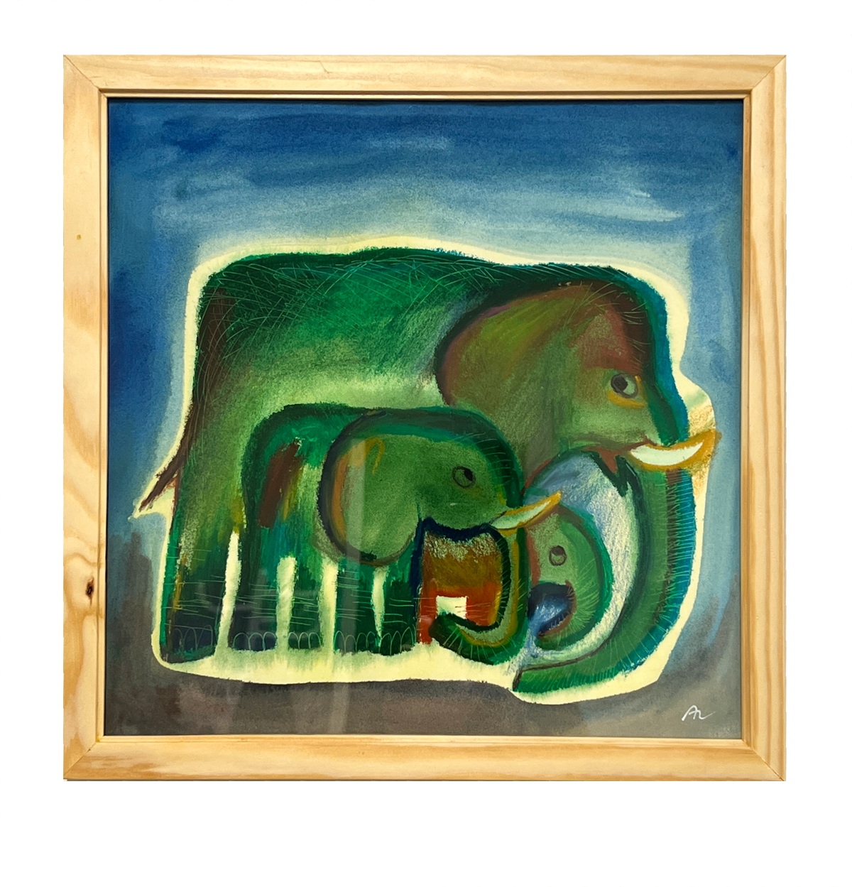 Three Elephants