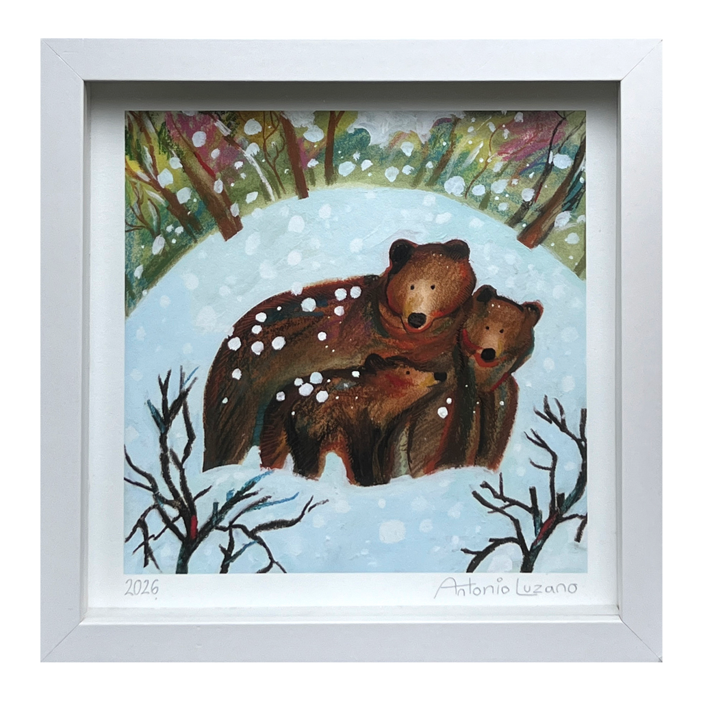 Three Bears - 20x20cm