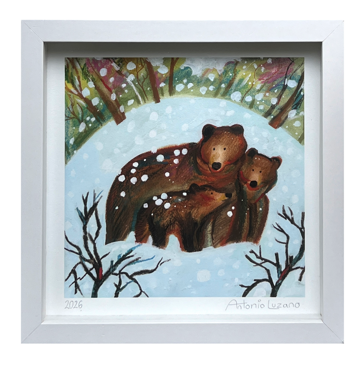 Three Bears - 20x20cm