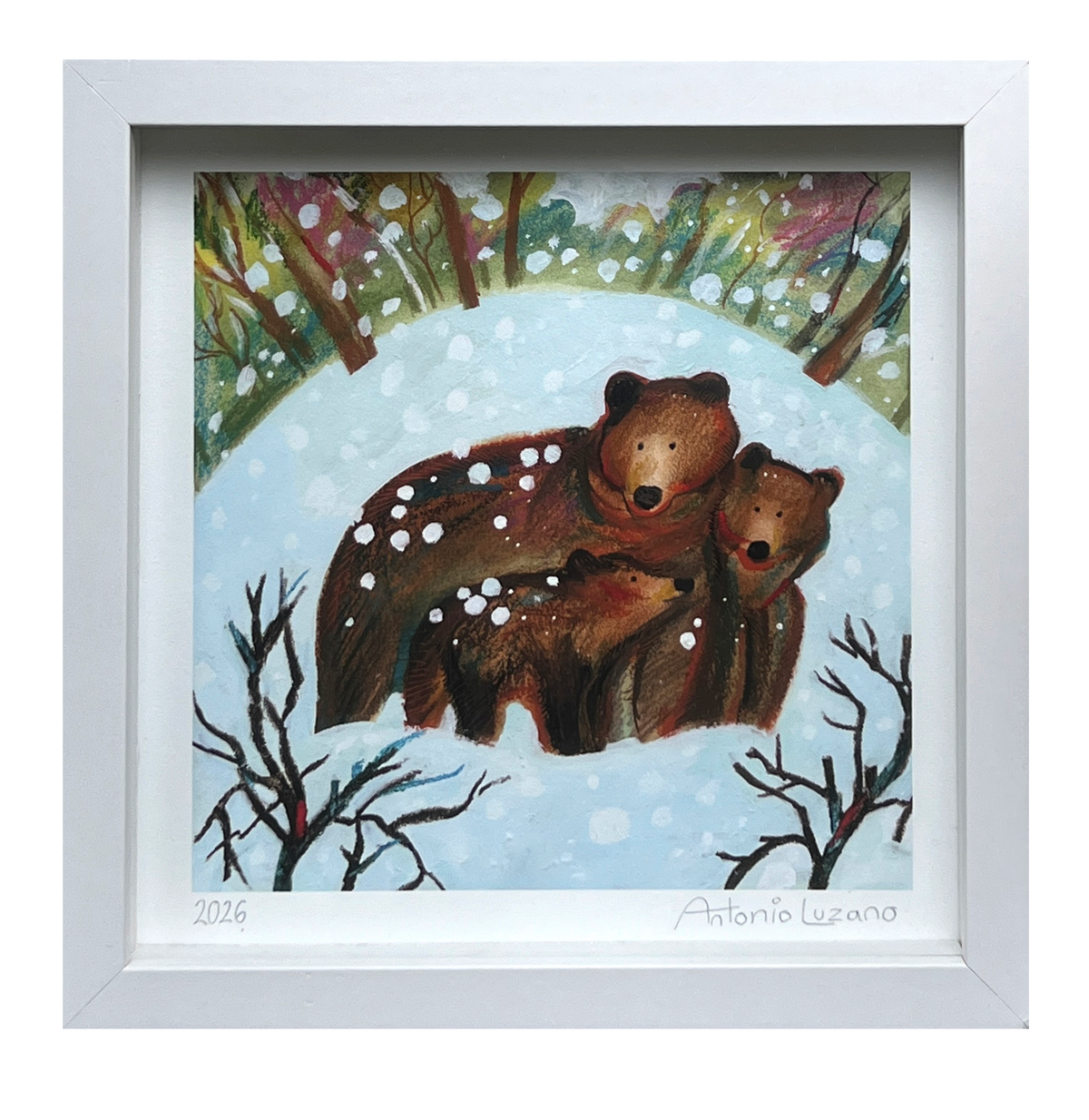 Three Bears - 20x20cm