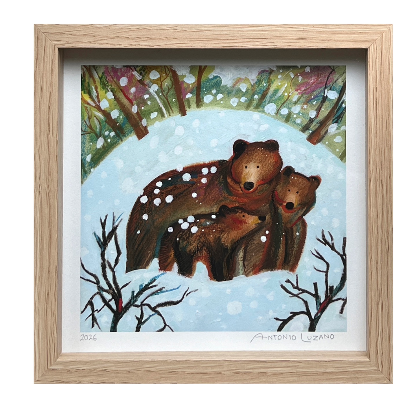 Three Bears - 20x20cm