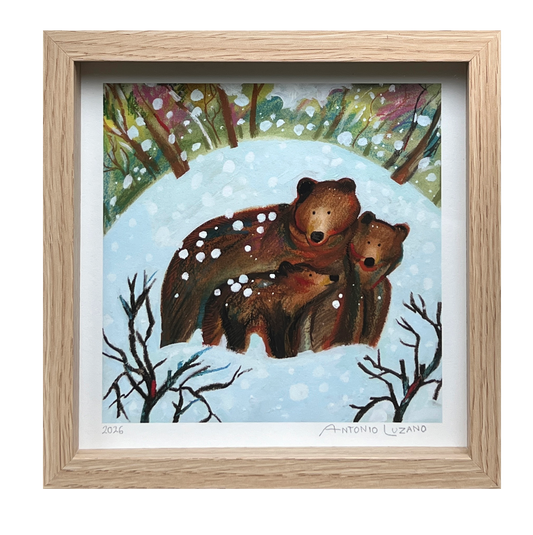 Three Bears - 20x20cm
