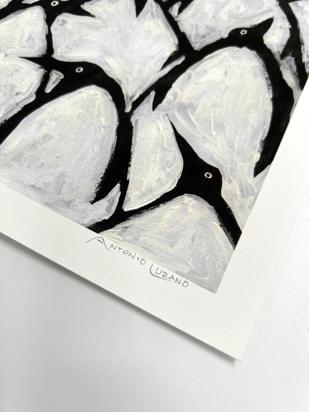 Many Penguins - 20x20cm