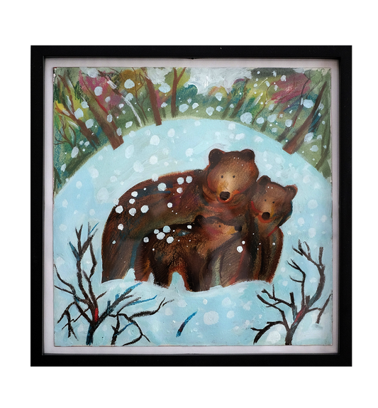 Three Bears (Original Painting)